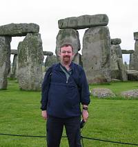 Me in front of stone henge